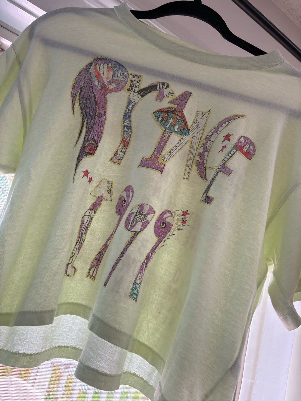 DAYDREAMER CROP T-SHIRT, PRINCE 1999